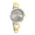 Sonata Utsav Grey Dial Two Toned Bi Metal Strap Analog Watch for Women-NR8184BM01