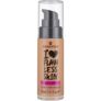 Essence I LOVE FLAWLESS SKIN foundation 70 Light Sand, liquid foundation, Light Sand shade, full coverage, matte finish, long-lasting, blendable texture, 30 ml