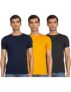 T2F Men’S Solid Regular T-Shirt (Mns-Tsrt-01_Multicolor 4 M)