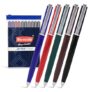 Reynolds JETTER CLASSIC Ball Pen SET – 10 PENS BLUE | MULTI BODY COLOR BALL PEN WITH COMFORTABLE GRIP |BLUE BALL PENS FOR WRITING | PEN FOR PROFESSIONALS | 0.7 mm TIP SIZE
