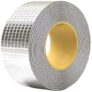 Super Strong Waterproof Aluminum Butyl Tape – Rubber Foil Adhesive Tape for Roof Leaks, Surface Cracks, Window Sills, Boat Sealing, Home Renovation, Pipe & Wall Repair – Weatherproof Seal (5CM)