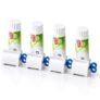 Toothpaste Squeezer with Rolling Holder | Rotatable Toothpaste Tube Dispenser for Bathroom, Kitchen & Travel Use | Easy Manual Tube Squeezer for Toothpaste, Creams, Gel & Cosmetic Tubes (Multicolour)