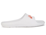 ASICS unisex AS001 White/True Red Flip Flops – 4 UK Men/ 3 UK Women (1173A004.100)