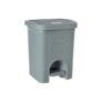 SIGNORA WARE Plastic 7 Liters Modern Lightweight Pedal Dustbin/Thrash Can Dustbins With Lid For Home Office/Non Garbage Smell/Unbreakable Single Mould/Heavy Duty Kitchen Bedroom Bathroom(7Ltr Grey)