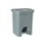 SIGNORA WARE Plastic 7 Liters Modern Lightweight Pedal Dustbin/Thrash Can Dustbins With Lid For Home Office/Non Garbage Smell/Unbreakable Single Mould/Heavy Duty Kitchen Bedroom Bathroom(7Ltr Grey)