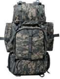 F Gear Neutron ACV 50L, Unisex Trekking Bag|Military Bag|Army Bag|Hiking Camping Travel Leisure Tourist Outdoor Sport Rucksack|Multi Pockets, Shoulder Bag – Drawstring Top Open |1 year warranty