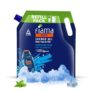 Fiama Men Body Wash Shower Gel Refreshing Pulse, 1.4L Body Wash Refill Pack for Men with Skin Conditioners & Sea Minerals for Moisturized Skin, Skin Friendly pH, For All Skin Types