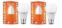 Halonix ASTRON B22 4.9-Watt LED Bulb (Cool White) – Pack of 2