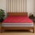 Coirfit LUXURINO Pillow Top with ISPT Tech. 6 Inch King Size Bonnell Spring Mattress 78X72 Inches with 7 Year Warranty | Firm Support Bed Mattress | Hotel Like Bounce | Orthopedic Comfort, Red