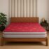 SLEEPSPA BY COIRFIT Nirvana Bamboo Fabric with HerbFRESH Technology 7 Zone 8 Inch Queen Size Natural Pure Latex Foam Mattress (72x66x8, White)