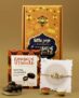 Hyperfoods® Rakhi Hamper For Brother Chocolate Gift Pack Little Joy Box Mocha Almonds Dragees 90g with Ganesha Rakhi Roli & Rice Raksha Bandhan Gift Hamper Chocolates Gift Pack