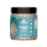 Plenora Sunflower Seeds 250g | Raw, Unroasted & Natural | Superfood for Healthy Lifestyle | Gluten-Free |