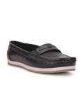 Bata Eliza E 24 Womens Loafers Black – 5 UK
