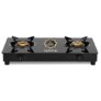 Lifelong 2 Burner Gas Stove Top for Kitchen – Automatic Ignition Cooktop Modern Glass Stove for Modular Kitchen, ISI Certified & Compatible with LPG – 1 Year Manufacturer’s (Black, LLGS912)