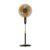 V Guard Gatimaan Pro HSP N High Speed Pedestal Fan | 3 Adjustable Fan Speeds | Rust Resistant ABS Body | Powerful 2100 RPM Motor | Orange Black | 40 cm (400mm)