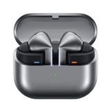 Samsung Galaxy Buds 3 Pro (Silver) with Galaxy AI | Adaptive ANC | Real-time Interpreter | 24-bit Hi-Fi Audio | Up to 37H Battery | IP57