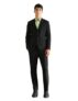 Arrow Tailored Fit 2 piece Suit for Men – Single Breasted Blazer with Trouser, Coat Pant for Men – 40, Black