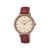 Casio Women Leather Sheen Analog Rose Gold Dial Watch-Sh229, Band Color-Brown