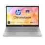 HP Chromebook 14, MediaTek Kompanio 540 (4GB LPDDR5, 128GB UFS) HD, Anti-Glare, Micro-Edge, 14”/35.6cm, ChromeOS, 100 GB Google One(1yr), Modern Gray,1.35kg, nm0004MU, HD Camera w/Shutter Laptop