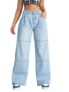 KOTTY Women’s Jean Straight Fit Clean Look Stretchable Jeans(Blue,30)