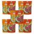 Drools Creamy Lickable Cat Treats (75g x 5 Pouches) Total 375g | Seafood Medley | Easy to Hand Feed | Enriched with Vitamins & Protein