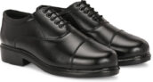 Joker Leather Police Shoes,Extra Lightweight Extra Comfort Oxford Shoes Outdoors For Men(Black , 9)