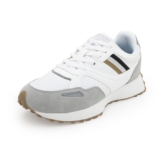 Red Tape Lifestyle Casual Shoes for Men | Elegantly Rounded Front, Soothing Insole & Impact-Resistant Comfort_6 Grey/White