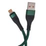 SYGA USB Cable for Apple iPhones, 6A, Green – 1 Meter