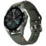 Fire-Boltt Talk Round Smart Watch 1.39″ TFT Display with Bluetooth Calling, Dual Button, Voice Assistance, SPO₂ & Heart Rate Monitor, 120+ Sports Modes, Smartwatch for Men & Women – Green