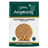 Nutraj Raw Anymany California Almonds 1kg Pouch|Badam Giri|Dry Fruits and Nuts|Grocery