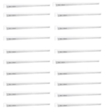 Philips Slimline Advance 25-Watt 2500-lumen Metal Batten Tubelight (Pack of 20) (Natural White) (Study Room Specialist)