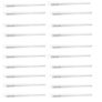 Philips Slimline Advance 25-Watt 2500-lumen Metal Batten Tubelight (Pack of 20) (Natural White) (Study Room Specialist)