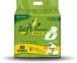 Soft & Secure Cotton-Soft Extra Gel Overnight Sanitary Pads | XXXL Size | Leak Lock Core | Ultra-Thin, Rash-Free & Breathable | Heavy Flow Protection (40)