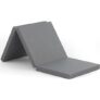 Amazon Basics 3-Fold Foam Single Mattress | Foldable Floor Mattress for Guests, Travel & Easy Storage | High-Resilience Foam | Removable Washable Polyester Cover | 75.5 x 28 x 2.5 Inch