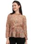 Wedani Women’S Casual Wear Beige Colour Top (Medium)