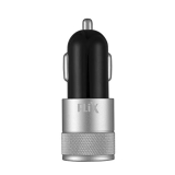 Flix Xcc-31D Blk 12 W Dual Car Charger For All Mobiles, Tablets With Micro Usb – Black
