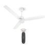 Havells EPIC BLDC Ceiling Fan 1200mm, 380 RPM, Savings upto 65%, Reverse Rotation, 4 Modes (Boost, Sleep, Breeze, Mop), Low Wattage 30W, Low Noise, Air Flow:225 CMM, 3 Year Warranty, Elegant White