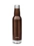 Milton Pride 600 Themosteel Hot and Cold Water Bottle, 500 ml, Dark Brown, Steel