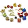 Christmas Decoration Combo Pack | 18 Pcs | Items for Home & Office | Festive Hangings, Stickers, Bells, Balls, Foam Ornaments | PoPo Toys ®