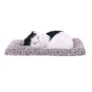 FELUX Sleeping Cat Plush Toy with Press Sound – Realistic Fur Stuffed Animal | Breathing Sound Toy for Kids, Desk & Car Dashboard Décor-Multicolor