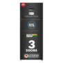 Bosch 302L, 3 Star, MaxFlex Convert Frost Free Triple Door Refrigerator | 8-in-1 Convertible Storage Modes|57L Extra Convertible Zone|Cool Extend up to 18 hours (CMC33S33VI, 2026 Model, Cosmic Steel)