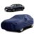Sulfar 100% Water Resistant Car Body Cover Compatible with Mirror for BMW i5(Electric) (Triple Stitched, Full Bottom Elastic, Navy Blue)