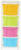 HUMBLE KART 4 Compartments Plastic Chest of Drawers(Multicolor)
