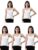 Dixcy Slimz Solid Slim Fit Scoop Neck Sleeveless Cotton Camisole for Women(Annie_White_L_Pack of 5