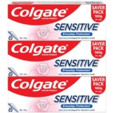 Colgate Sensitive Everyday Protection Toothpaste, For Sensitivity Relief, 480g (Pack of 3 x 160g)