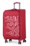 Verage Nevada 59 cm Soft-Sided Carry-On Cabin Size Expandable Suitcase 8 Wheel Spinner Luggage Trolley Bag (VRNVD1-20-RD)