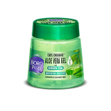 Boroplus Aloe Vera Gel With Green Tea | 100% Organic For Skin & Hair| Rich In Vitamin E And Antiseptic Herbs | For Smooth, Nourished And Moisturised Skin | Non-Sticky Gel | Help To Reduce Pimples | Anti-Ageing | Free From Parabens, Silicones And Mineral Oils | Ayurvedic Gel – 200 Ml