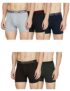 Dixcy Scott Originals Men’s Long Cross Trunk Comfort Fit Solid Innerwear Outer Elastic with Spandex(Black Grey Mel Olive Deep Blue Coffee Brow – Pack of 5 )-95