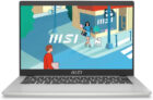 MSI Modern 14 C13M Intel Core i3 13th Gen 1315U – (8 GB/512 GB SSD/Windows 11 Home) Modern 14 C13M-115IN Thin and Light Laptop(14 Inch, Urban Silver, 1.4 kg, With MS Office)
