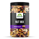 Nature Prime 100% Natural Premium Mix Dry Fruits And Nuts [Almonds, Cashew, Kishmish, Apricot, Black Raisins,Kiwi] Dry Fruits, Seeds & Nuts.(500 Gm)